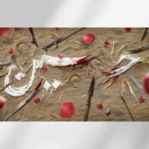 طرح با کیفیت کتیبه عاشورا