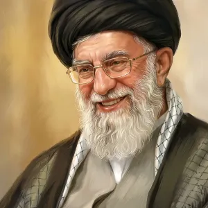 پوستر رهبر شهید آیت الله خامنه ای
