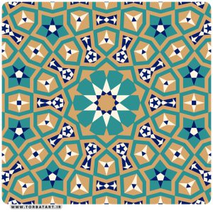 وکتور نقش کاشی