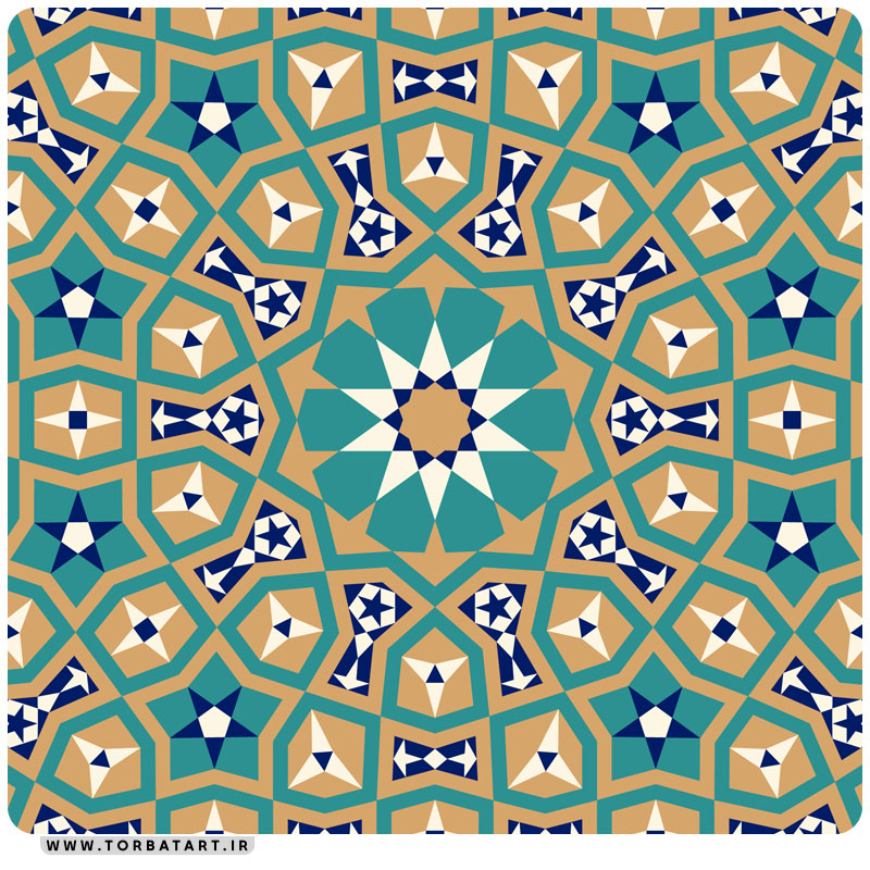 وکتور نقش کاشی