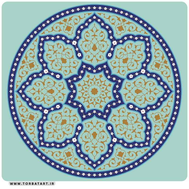 وکتور اسلیمی شمسه