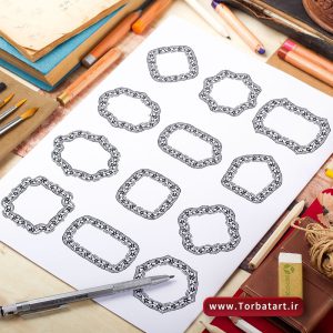 12 عدد قاب اسلیمی