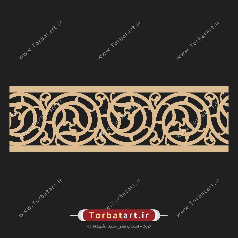 وکتور حاشیه اسلیمی