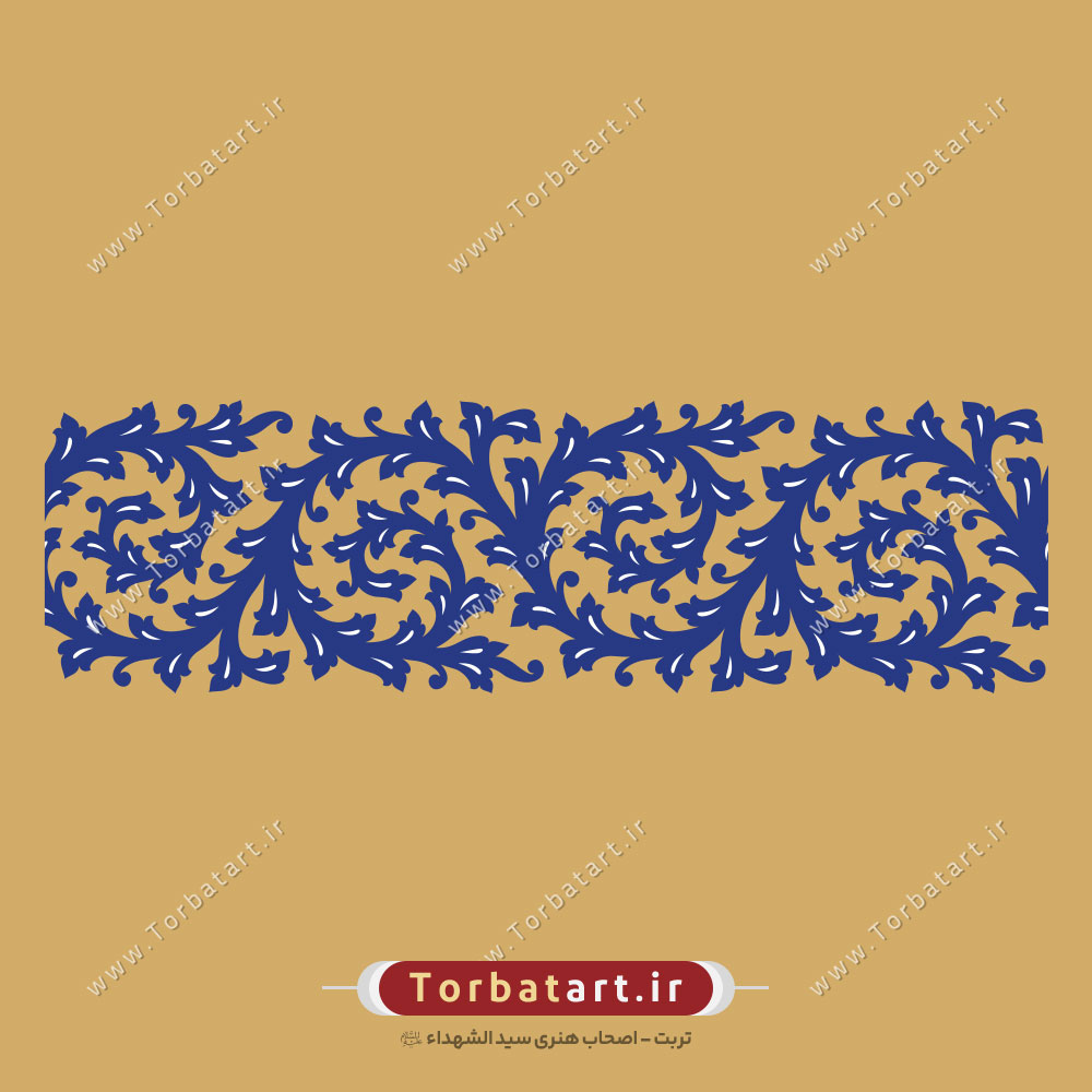 وکتور گل پیچک اسلیمی