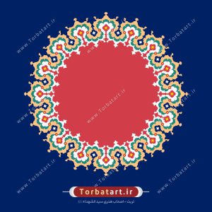 طرح وکتور شمسه اسلیمی