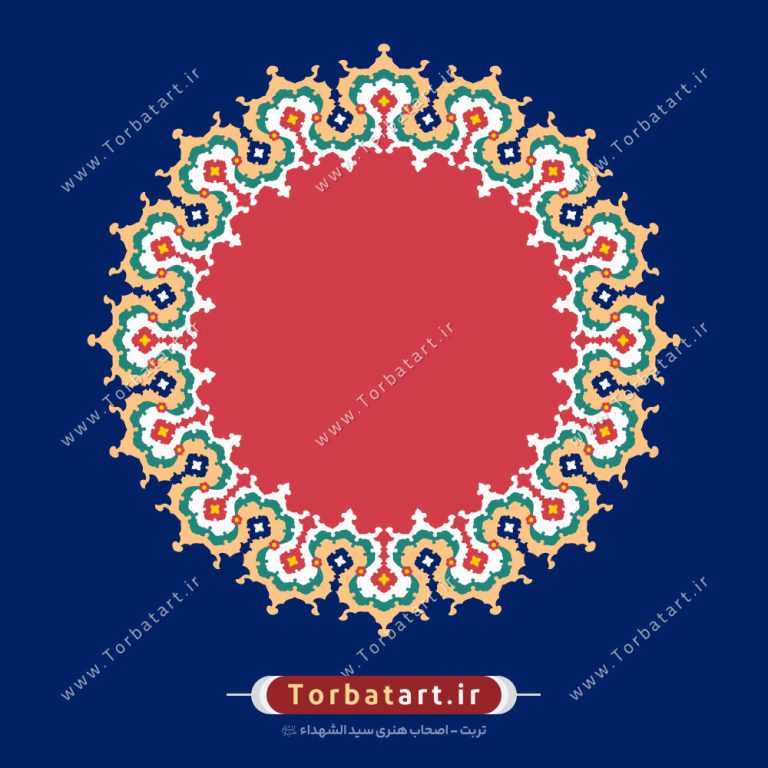 طرح وکتور شمسه اسلیمی