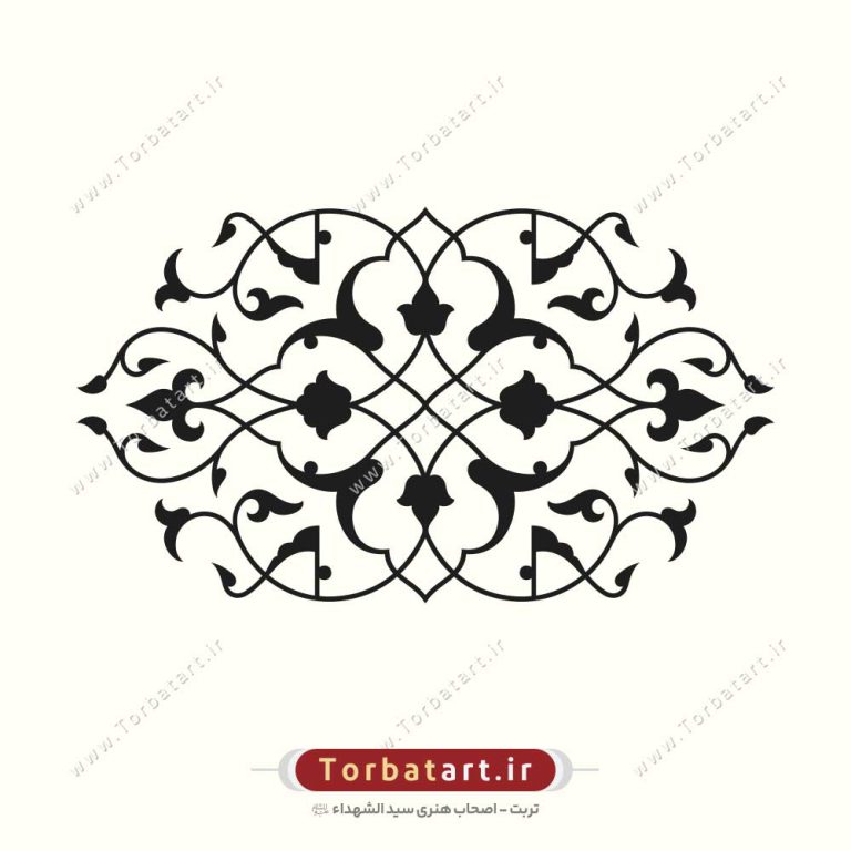 طرح وکتور اسلیمی ترنج