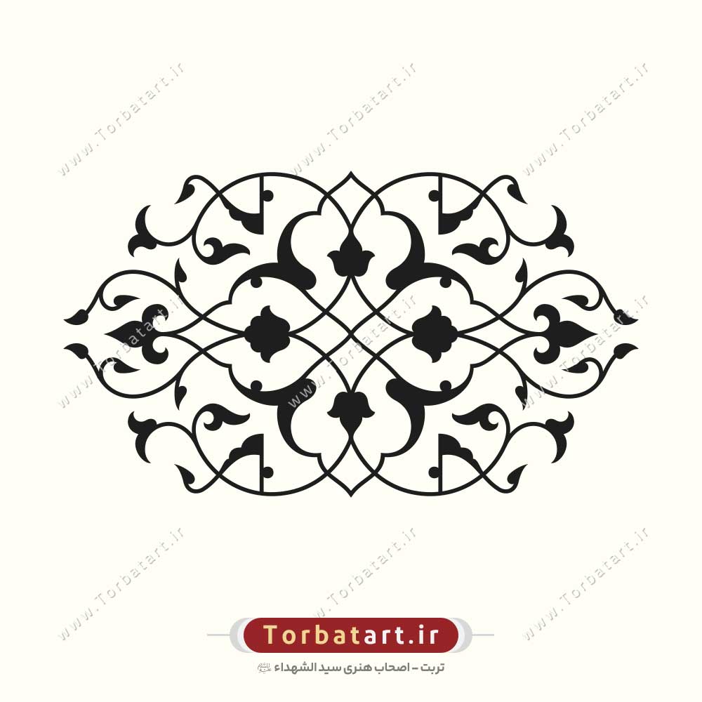 طرح وکتور اسلیمی ترنج