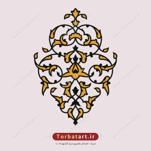 طرح گل و بوته اسلیمی