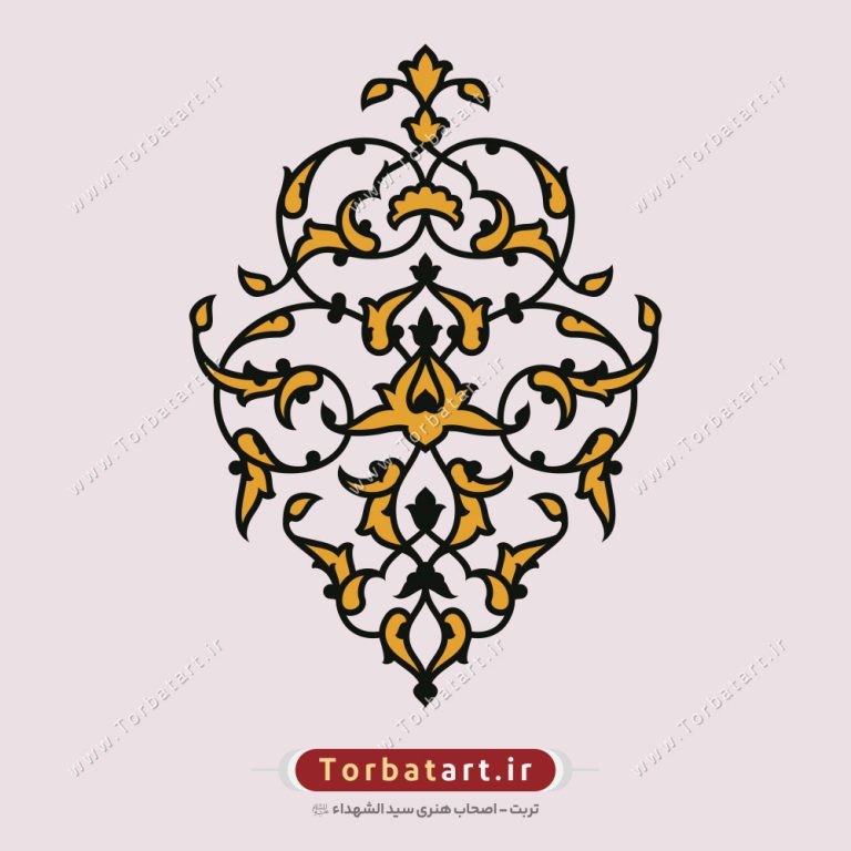 طرح گل و بوته اسلیمی
