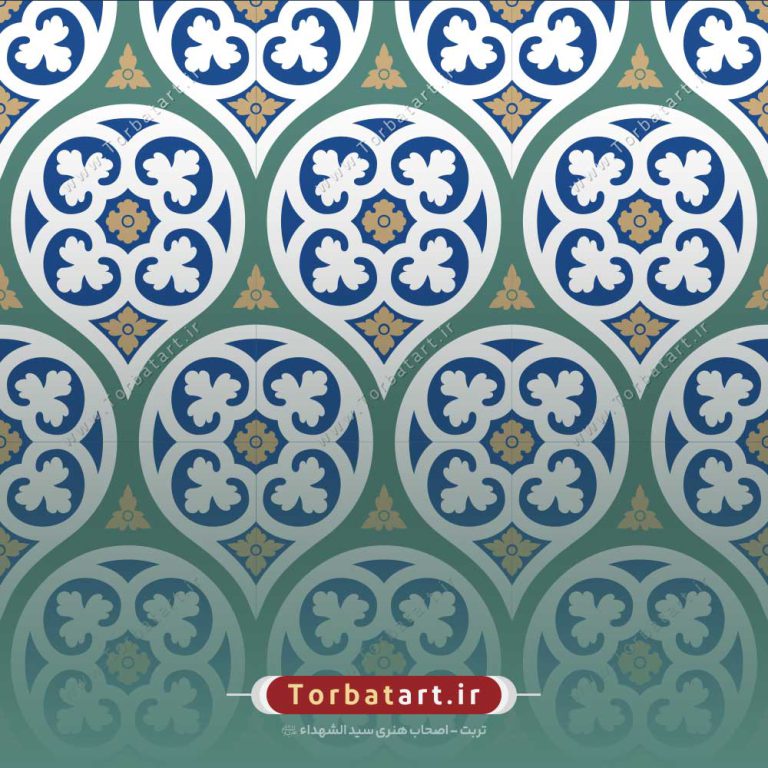 پترن اسلیمی گلدار