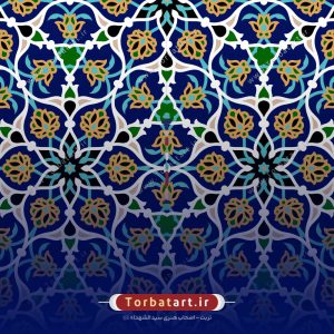 پترن اسلیمی تزئین مسجد