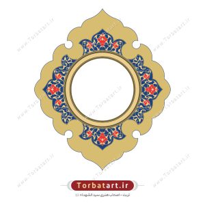 وکتور طرح اسلیمی ترنج