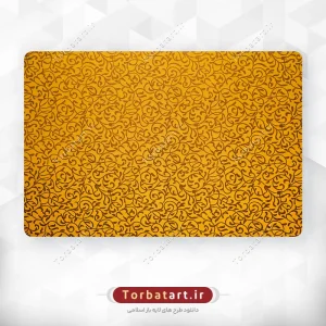 تکسچر نقوش تزئینی گل و بوته بر روی پارچه