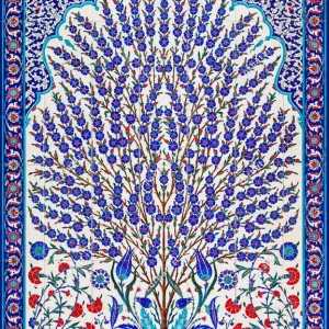 عکس با کیفیت کاشی کاری مسجد شیخ زاید (2)