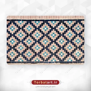 عکس کاشی کاری سنتی ایرانی
