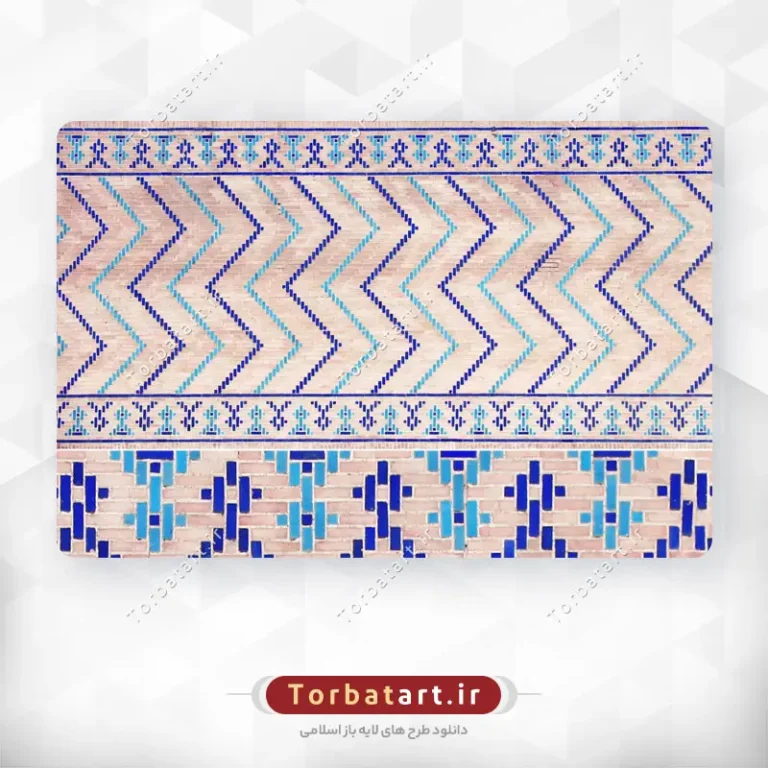 عکس کاشی کاری سنتی هندسی ایرانی