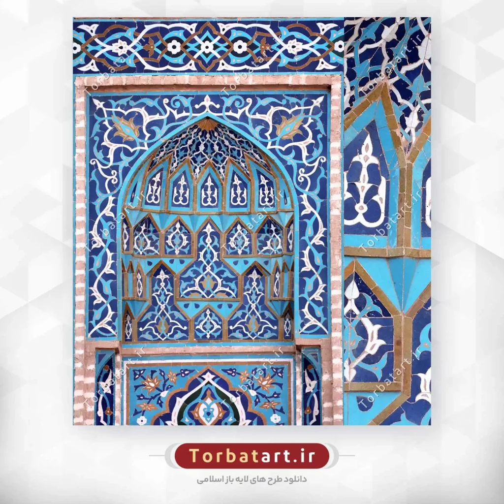 عکس کاشی کاری معرق ایرانی