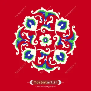 نقش گل و بوته اسلیمی ایرانی