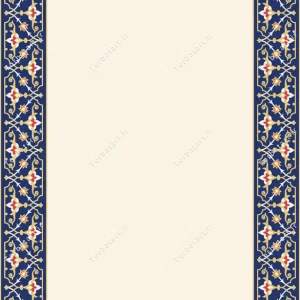 وکتور قاب اسلیمی عمودی (2)