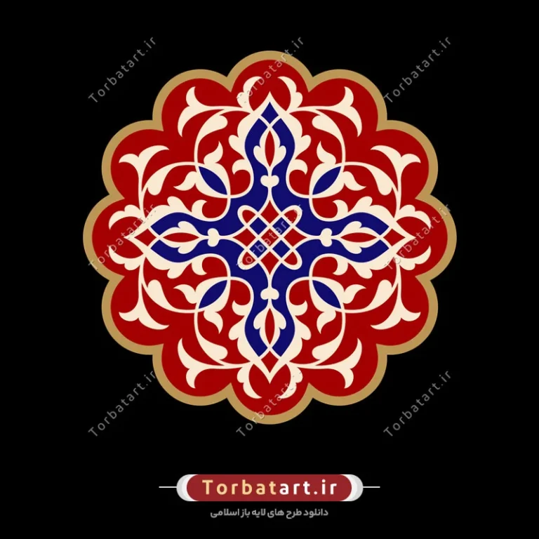 وکتور اسلیمی مدور وکتور اسلیمی مدور