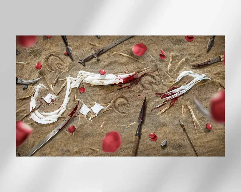 طرح با کیفیت کتیبه عاشورا