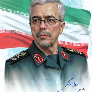 پوستر شهید سرلشکر محمد باقری