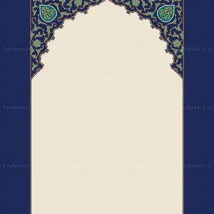 طرح محراب اسلیمی با نقوش ایرانی