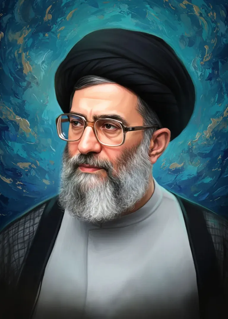 تصویرسازی شهید آیت الله خامنه ای