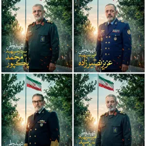 تصویر فرماندهان شهید اسلام