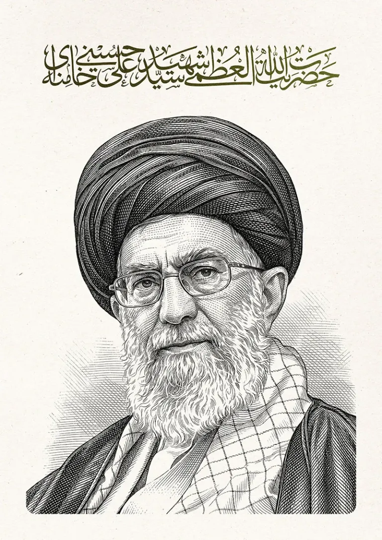 پوستر شهید آیت الله خامنه ای
