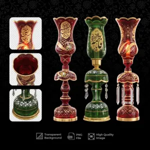 مجموعه تصاویر با کیفیت چراغ لاله مذهبی